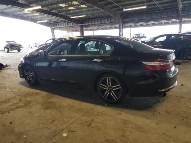 1HGCR2F50GA227311 - 2016 HONDA ACCORD SPORT Қара фото 2