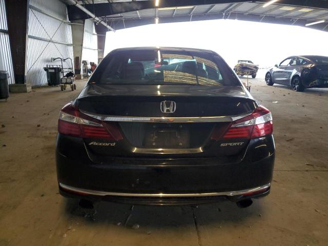 1HGCR2F50GA227311 - 2016 HONDA ACCORD SPORT Қара фото 6