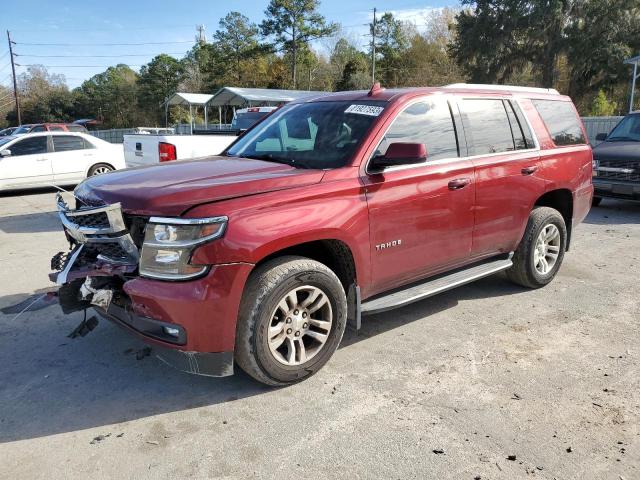 1GNSKBKCXGR325337 - 2016 CHEVROLET TAHOE K1500 LT BURGUNDY photo 1