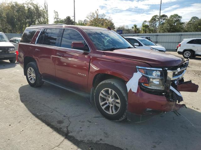 1GNSKBKCXGR325337 - 2016 CHEVROLET TAHOE K1500 LT BURGUNDY photo 4