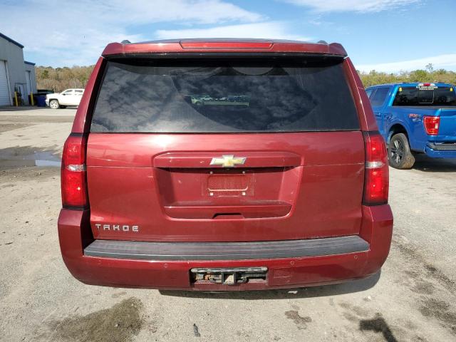 1GNSKBKCXGR325337 - 2016 CHEVROLET TAHOE K1500 LT BURGUNDY photo 6