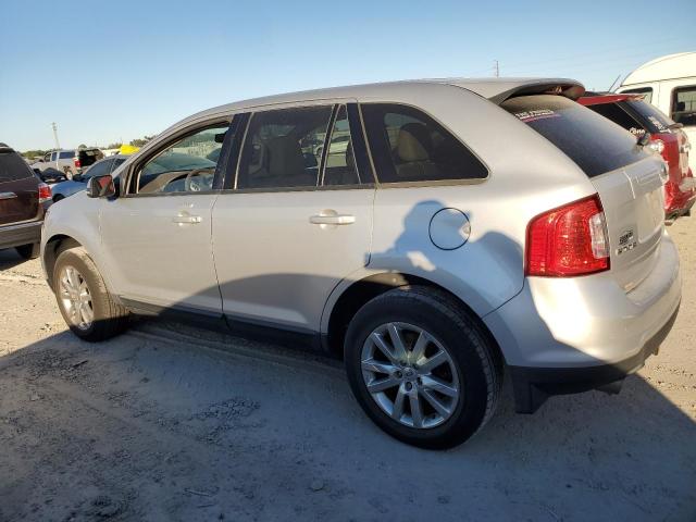 2FMDK3JC9DBE30907 - 2013 FORD EDGE SEL Argent photo 2