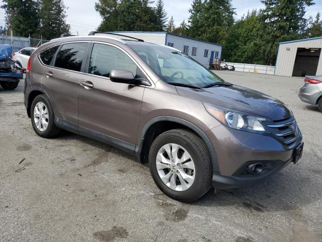 5J6RM4H75CL035411 - 2012 HONDA CR-V EXL 灰色 照片 4