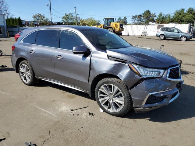 5FRYD7H51HB001489 - 2017 ACURA MDX SPORT HYBRID TECHNOLOGY GRAY photo 4