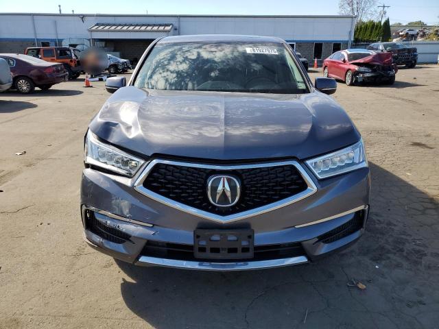 5FRYD7H51HB001489 - 2017 ACURA MDX SPORT HYBRID TECHNOLOGY GRAY photo 5
