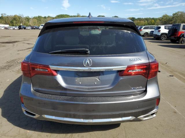 5FRYD7H51HB001489 - 2017 ACURA MDX SPORT HYBRID TECHNOLOGY GRAY photo 6