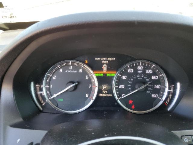 5FRYD7H51HB001489 - 2017 ACURA MDX SPORT HYBRID TECHNOLOGY GRAY photo 9