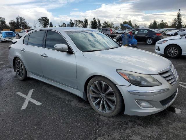 KMHGC4DH9CU203409 - 2012 HYUNDAI GENESIS 5.0L SILVER photo 4