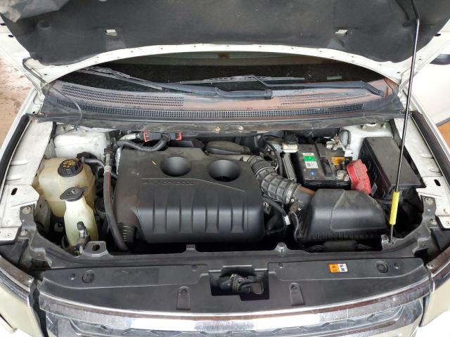 2FMDK3J95CBA10192 - 2012 FORD EDGE SEL 白色 照片 11