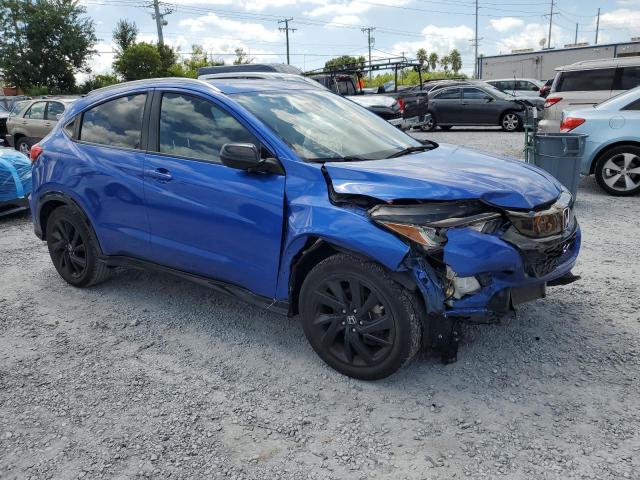 3CZRU5H10MM715976 - 2021 HONDA HR-V SPORT Mavi foto 4