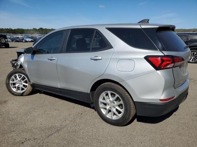 3GNAXSEVXNS171796 - 2022 CHEVROLET EQUINOX LS SILVER photo 2