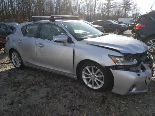 JTHKD5BH2C2105840 - 2012 LEXUS CT 200 SILVER photo 4