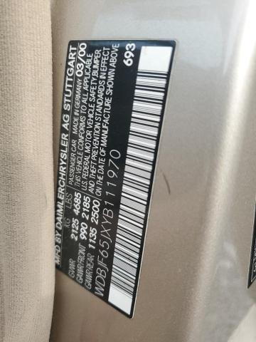 WDBJF65JXYB111970 - 2000 MERCEDES-BENZ E 320 Qara foto 12