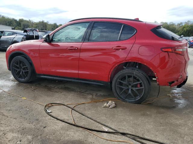 ZASPAJAN0K7C70455 - 2019 ALFA ROMEO STELVIO RED photo 2