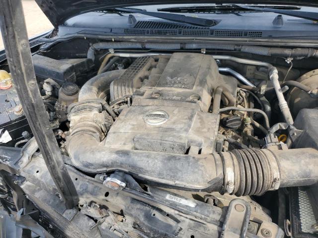 1N6AD0ER0CC470156 - 2012 NISSAN FRONTIER S ნაცრისფერი ფოტო 11