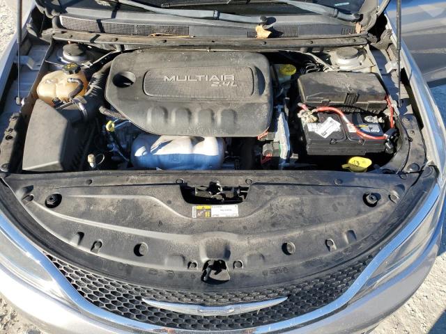 1C3CCCAB5HN505511 - 2017 CHRYSLER 200 LIMITED SILVER photo 11