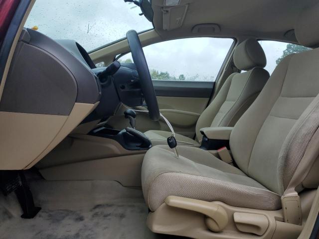 1HGFA16518L039577 - 2008 HONDA CIVIC LX 勃艮第红 照片 7