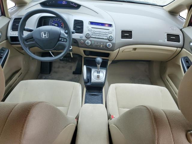 1HGFA16518L039577 - 2008 HONDA CIVIC LX 勃艮第红 照片 8