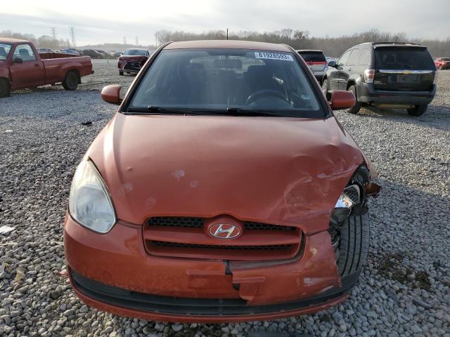 KMHCM3AC3AU179975 - 2010 HYUNDAI ACCENT BLUE ORANGE photo 5