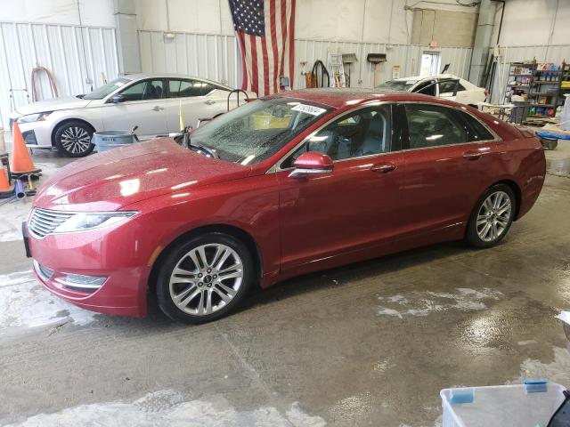 3LN6L2GK5GR606887 - 2016 LINCOLN MKZ RED photo 1