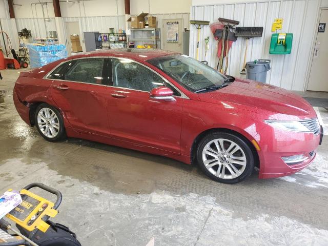 3LN6L2GK5GR606887 - 2016 LINCOLN MKZ RED photo 4