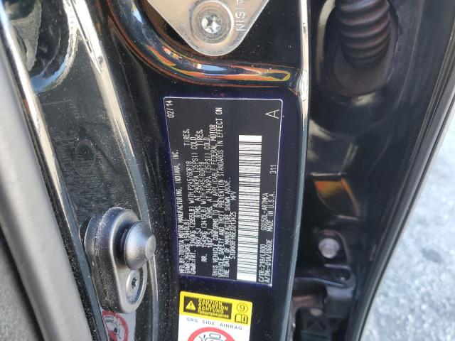 5TDKKRFH6ES013425 - 2014 TOYOTA HIGHLANDER XLE შავი ფოტო 13