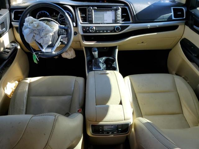 5TDKKRFH6ES013425 - 2014 TOYOTA HIGHLANDER XLE შავი ფოტო 8