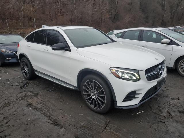 WDC0J4KB8JF355820 - 2018 MERCEDES-BENZ GLC COUPE 300 4MATIC WHITE photo 4