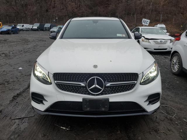 WDC0J4KB8JF355820 - 2018 MERCEDES-BENZ GLC COUPE 300 4MATIC WHITE photo 5