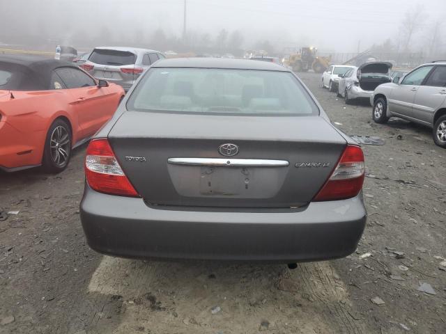 4T1BE32K93U665482 - 2003 TOYOTA CAMRY LE GRAY photo 6