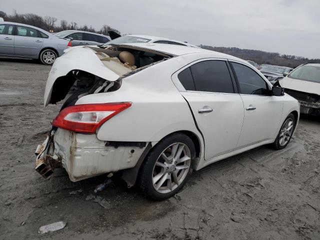 1N4AA51E49C803887 - 2009 NISSAN MAXIMA S WHITE photo 3