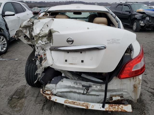 1N4AA51E49C803887 - 2009 NISSAN MAXIMA S WHITE photo 6