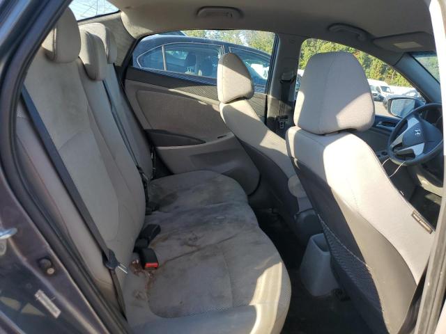 KMHCT4AE7CU178017 - 2012 HYUNDAI ACCENT GLS ნაცრისფერი ფოტო 10