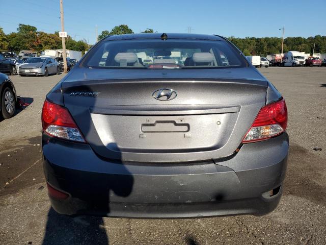 KMHCT4AE7CU178017 - 2012 HYUNDAI ACCENT GLS ნაცრისფერი ფოტო 6