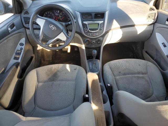 KMHCT4AE7CU178017 - 2012 HYUNDAI ACCENT GLS ნაცრისფერი ფოტო 8