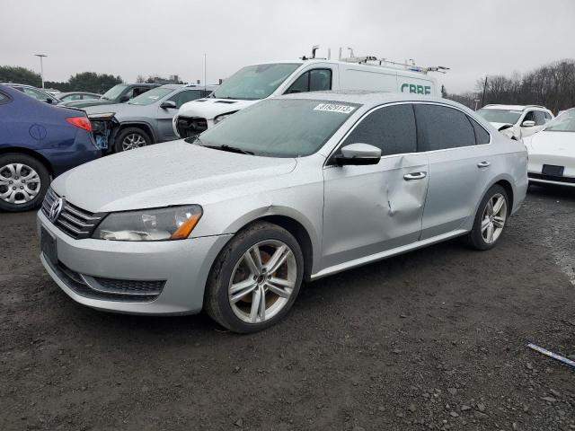 1VWBP7A37EC014597 - 2014 VOLKSWAGEN PASSAT SE SILVER photo 1