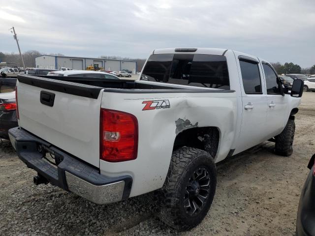 2GCEK13M171646781 - 2007 CHEVROLET SILVERADO K1500 CREW CAB WHITE photo 3