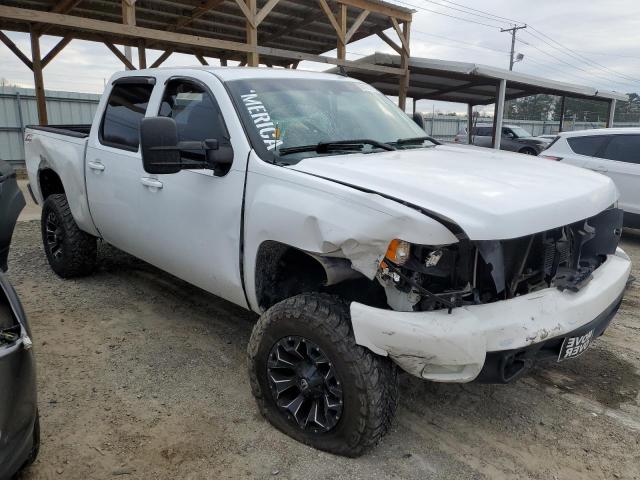 2GCEK13M171646781 - 2007 CHEVROLET SILVERADO K1500 CREW CAB WHITE photo 4