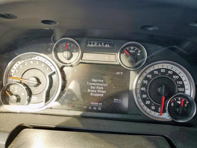 1C6RR7GT4DS626545 - 2013 RAM 1500 SLT Gri fotoğraf 9