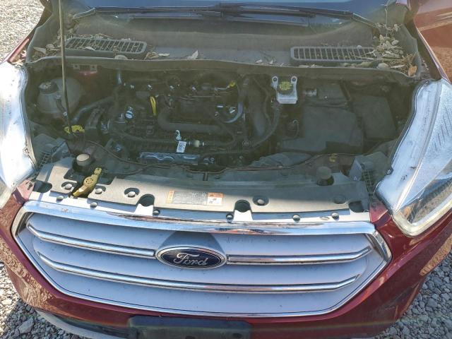 1FMCU0HD0KUA20832 - 2019 FORD ESCAPE SEL წითელი ფოტო 12