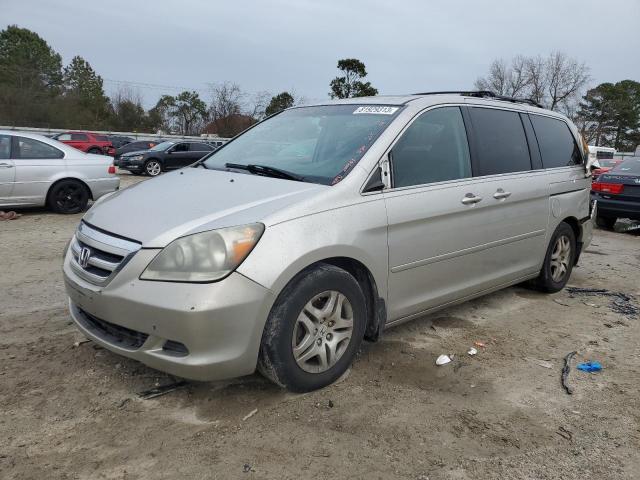 5FNRL38727B449919 - 2007 HONDA ODYSSEY EXL SILVER photo 1