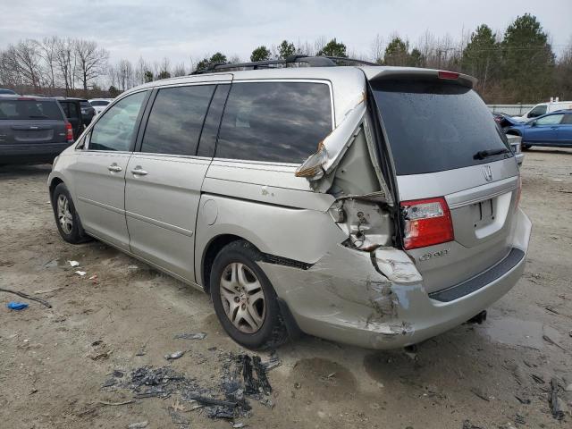 5FNRL38727B449919 - 2007 HONDA ODYSSEY EXL SILVER photo 2