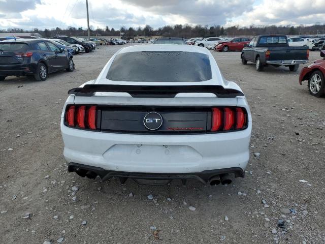 1FA6P8CF3K5132069 - 2019 FORD MUSTANG GT WHITE photo 6