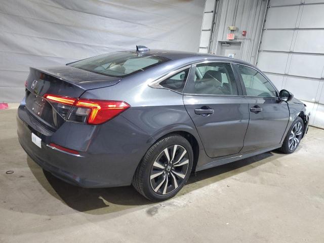 2HGFE1F76NH312673 - 2022 HONDA CIVIC EX GRAY photo 3