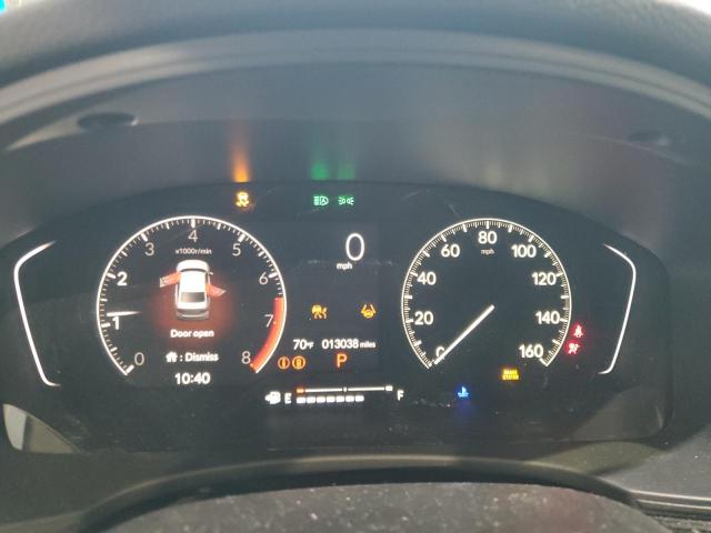 2HGFE1F76NH312673 - 2022 HONDA CIVIC EX GRAY photo 9