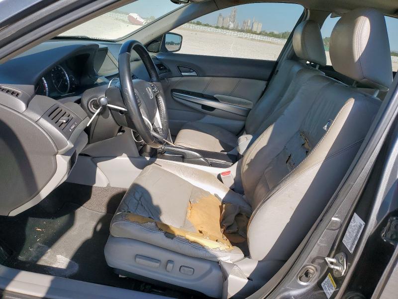 1HGCP36849A015441 - 2009 HONDA ACCORD EXL GRAY photo 7
