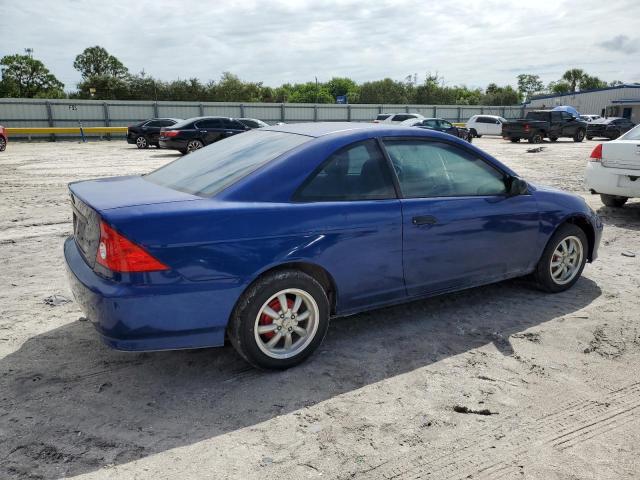 1HGEM22194L038473 - 2004 HONDA CIVIC DX VP أزرق صورة 3