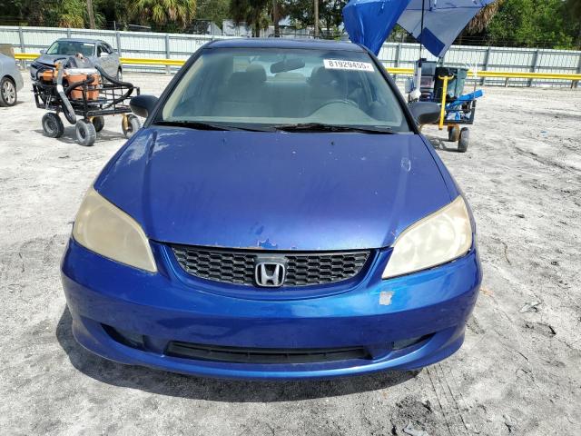 1HGEM22194L038473 - 2004 HONDA CIVIC DX VP أزرق صورة 5