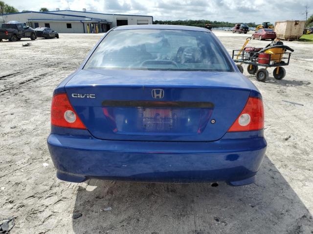 1HGEM22194L038473 - 2004 HONDA CIVIC DX VP أزرق صورة 6