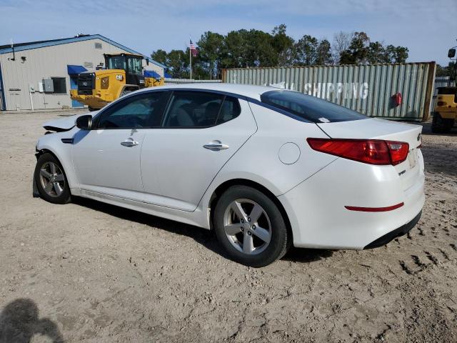 5XXGM4A73EG325401 - 2014 KIA OPTIMA LX WHITE photo 2